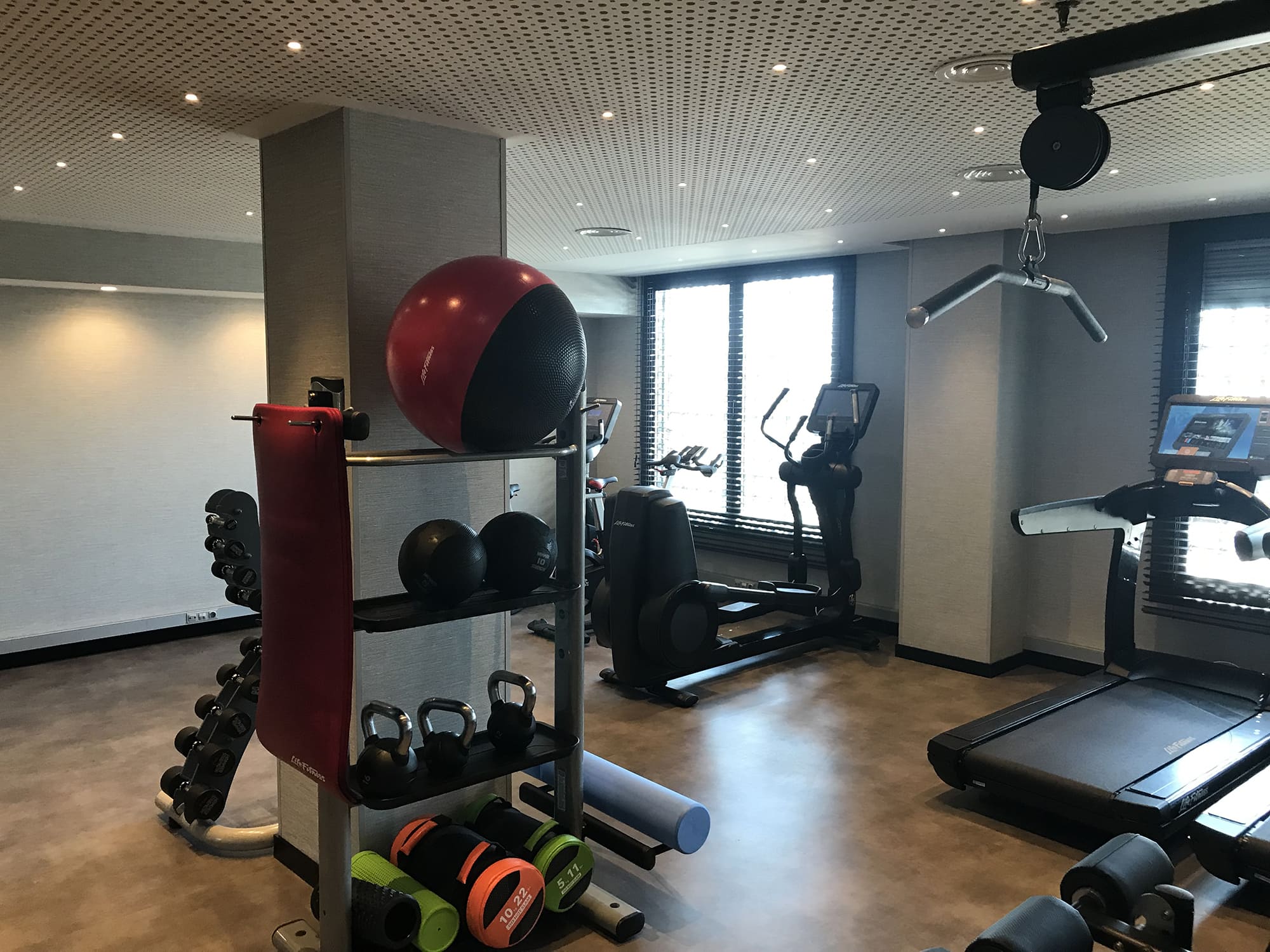 contratas gimeno reforma gym hotel plaza españa barcelona