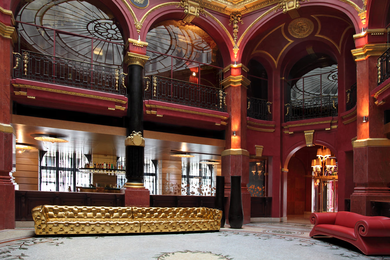 contratas gimeno reforma recepcion hotel rue lafayette paris