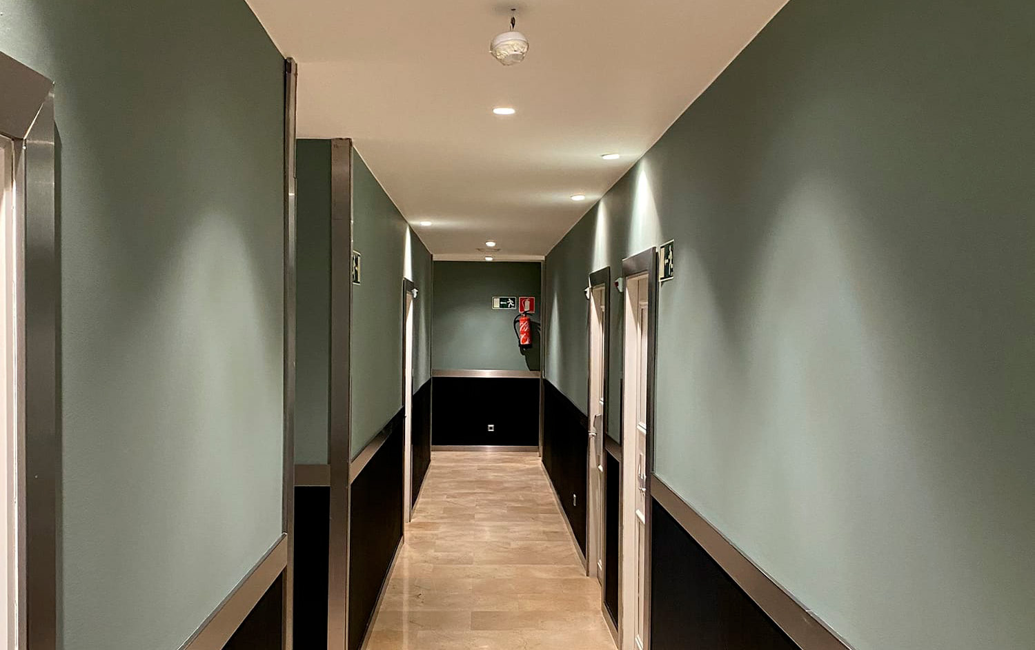 Pasillo Hotel Putxet Barcelona