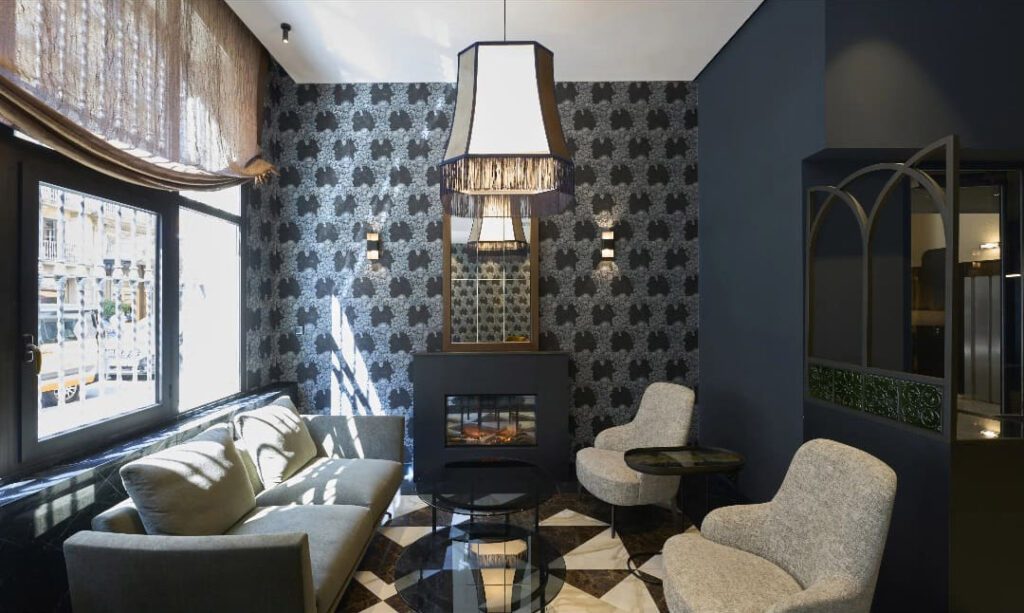 contratas gimeno reforma vestíbulo hotel rambla catalunya barcelona