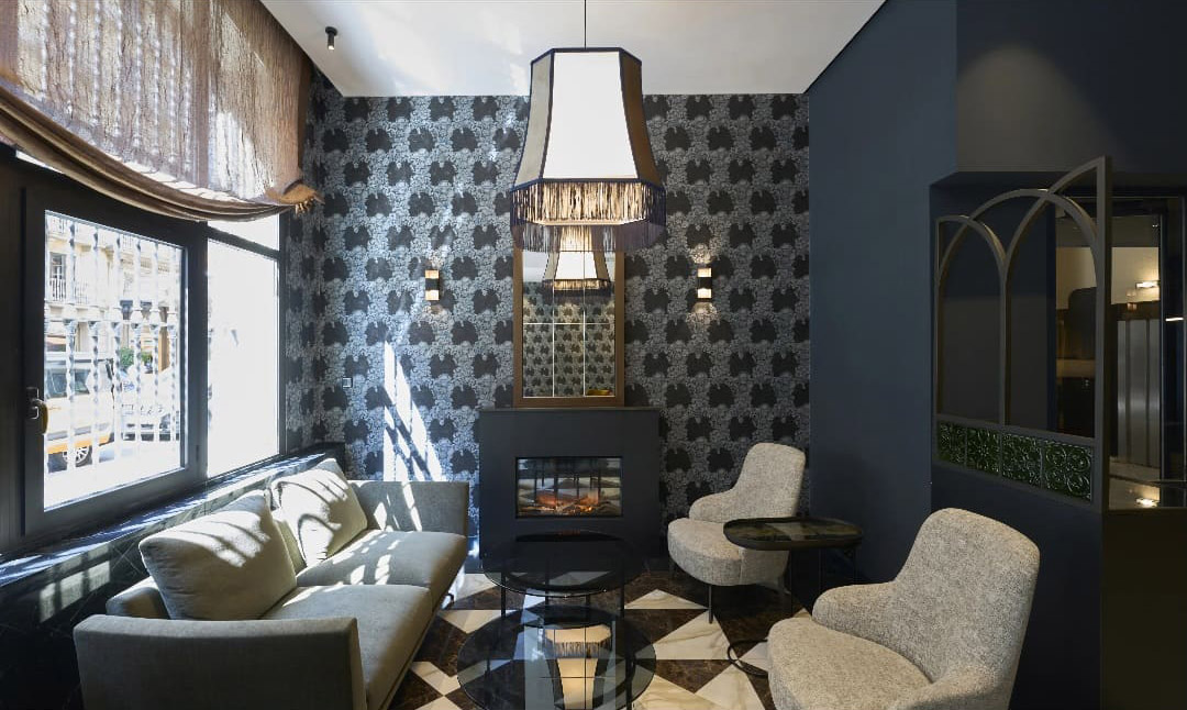 contratas gimeno reforma vestíbulo hotel rambla catalunya barcelona